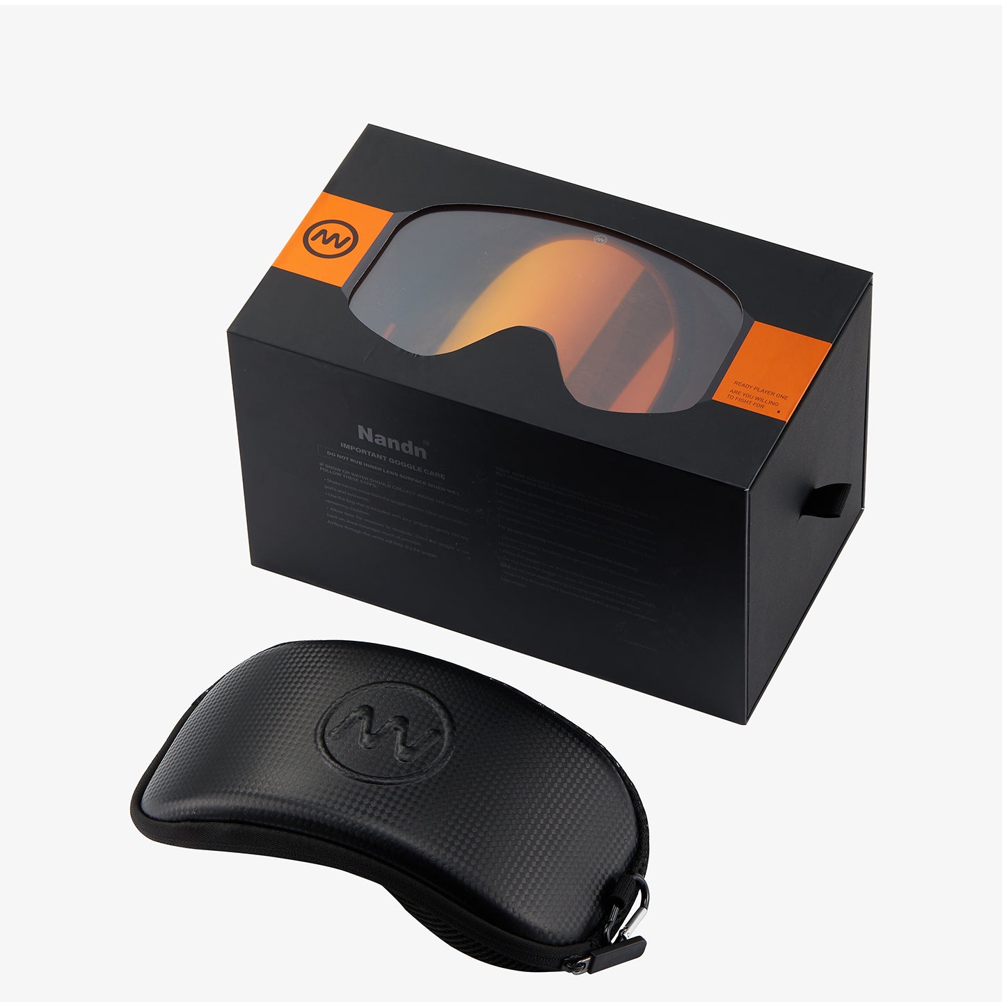 NANEND OTG Cylindrical breathable HD anti-fog flip-up ski goggles NG17