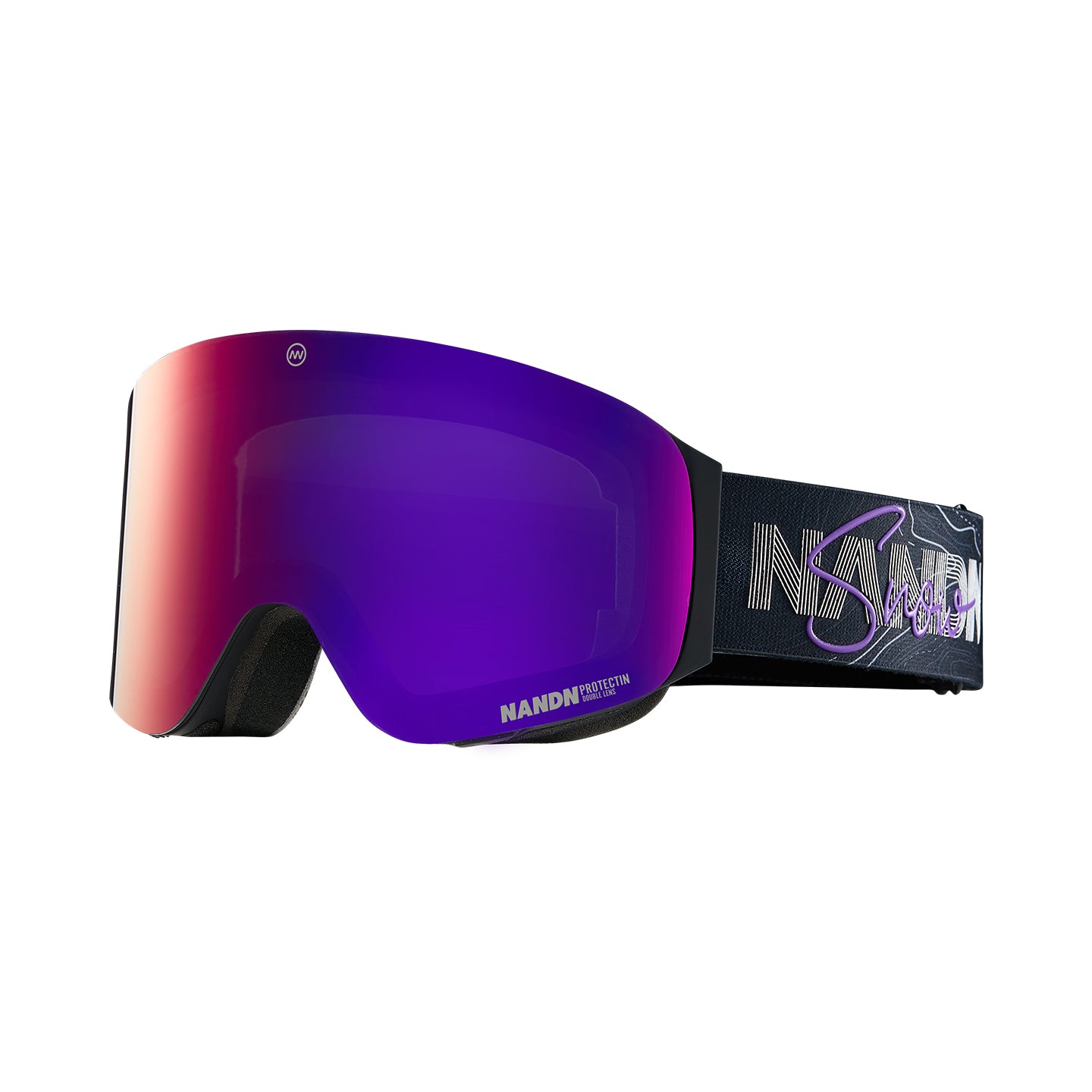 NANEND OTG Cylindrical breathable HD anti-fog flip-up ski goggles NG17