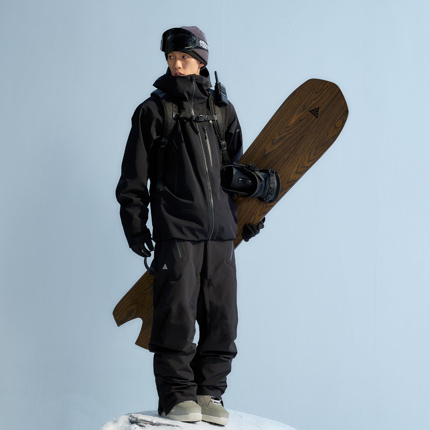 NANEND neuer professioneller wasserdichter warmer Skianzug P Cotton RECCO Top 3L Skijacke