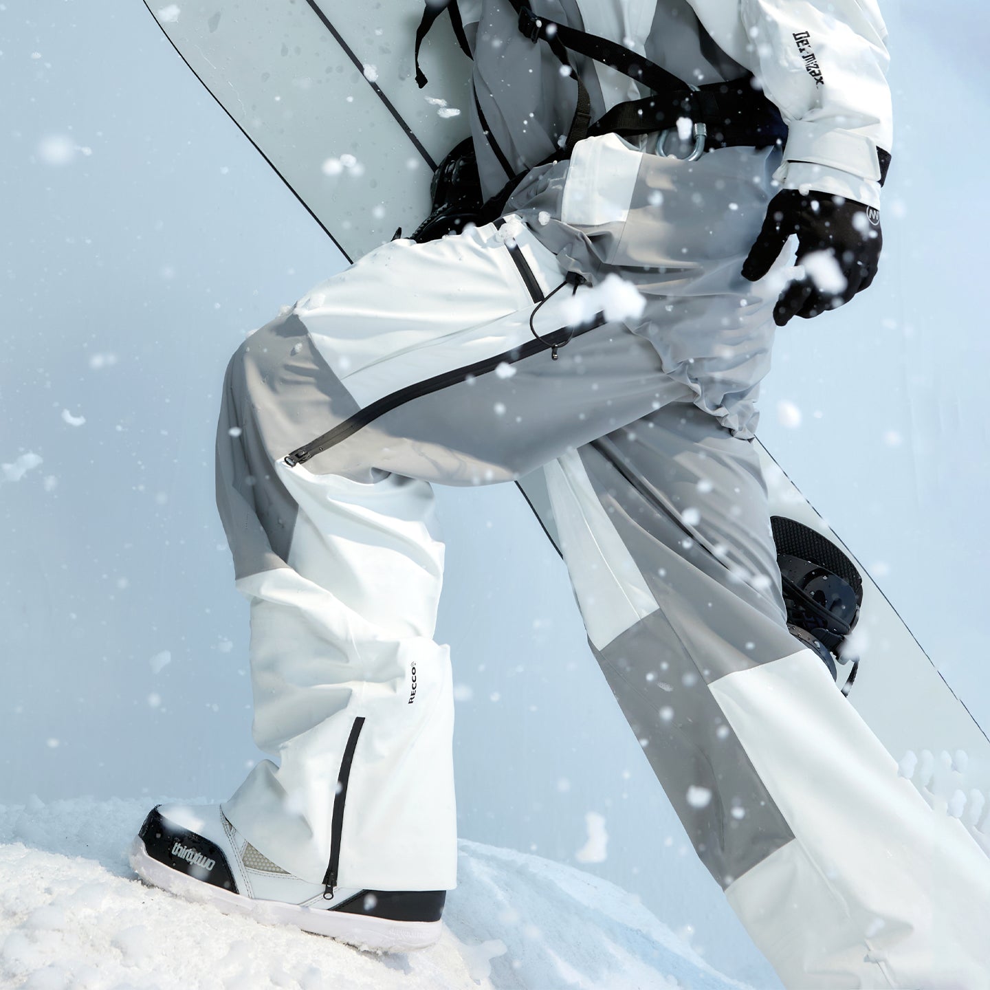 NANEND Dermizax High Mountain Professional Ski Belt Pants for Men and Women