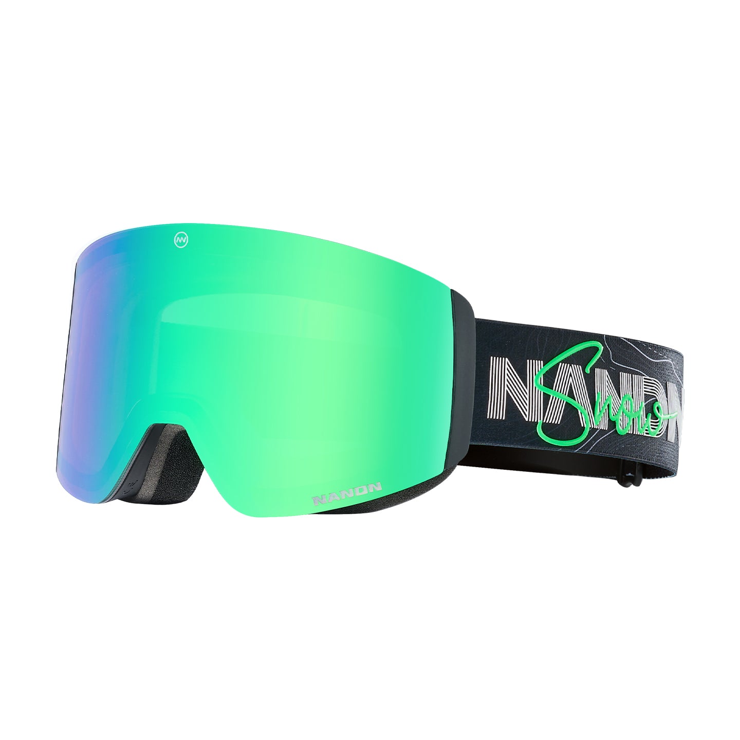 NANEND Magnetic large cylindrical double-layer anti-fog snowboard and ski goggles NG14S