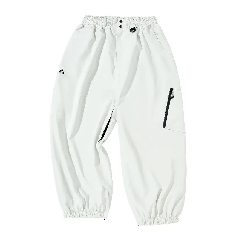 NANEND Skyline Loose-fitting, waterproof, professionally thickened women's snowboard ski pants