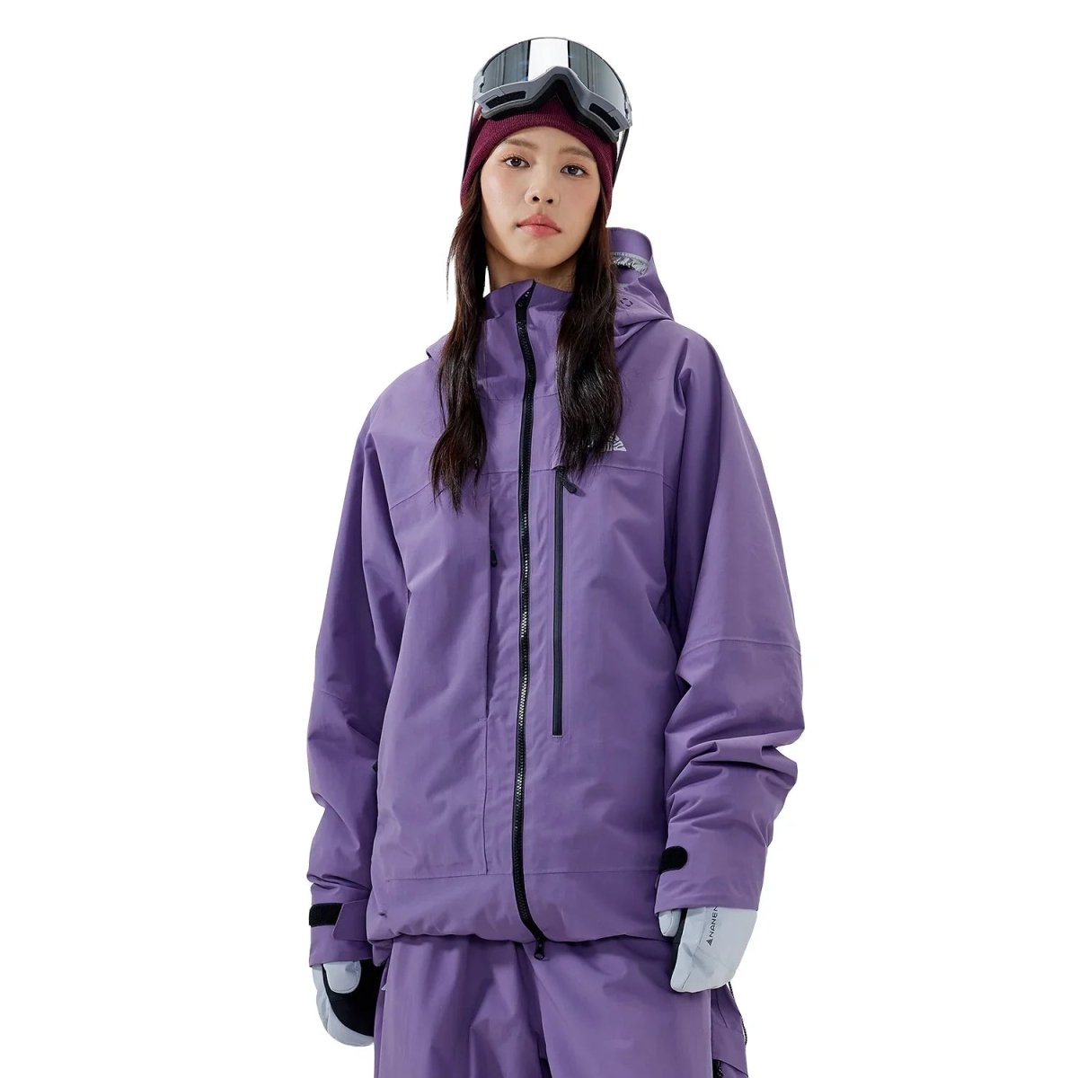 original snow gear jacke NANEND Skyline CORE Series 3L Waterproof Snow Jacket with Fully Filled Cotton