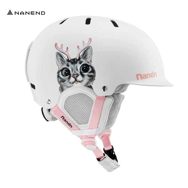 Nandn  ski helmet single and double board thermal collision helmet for men and women