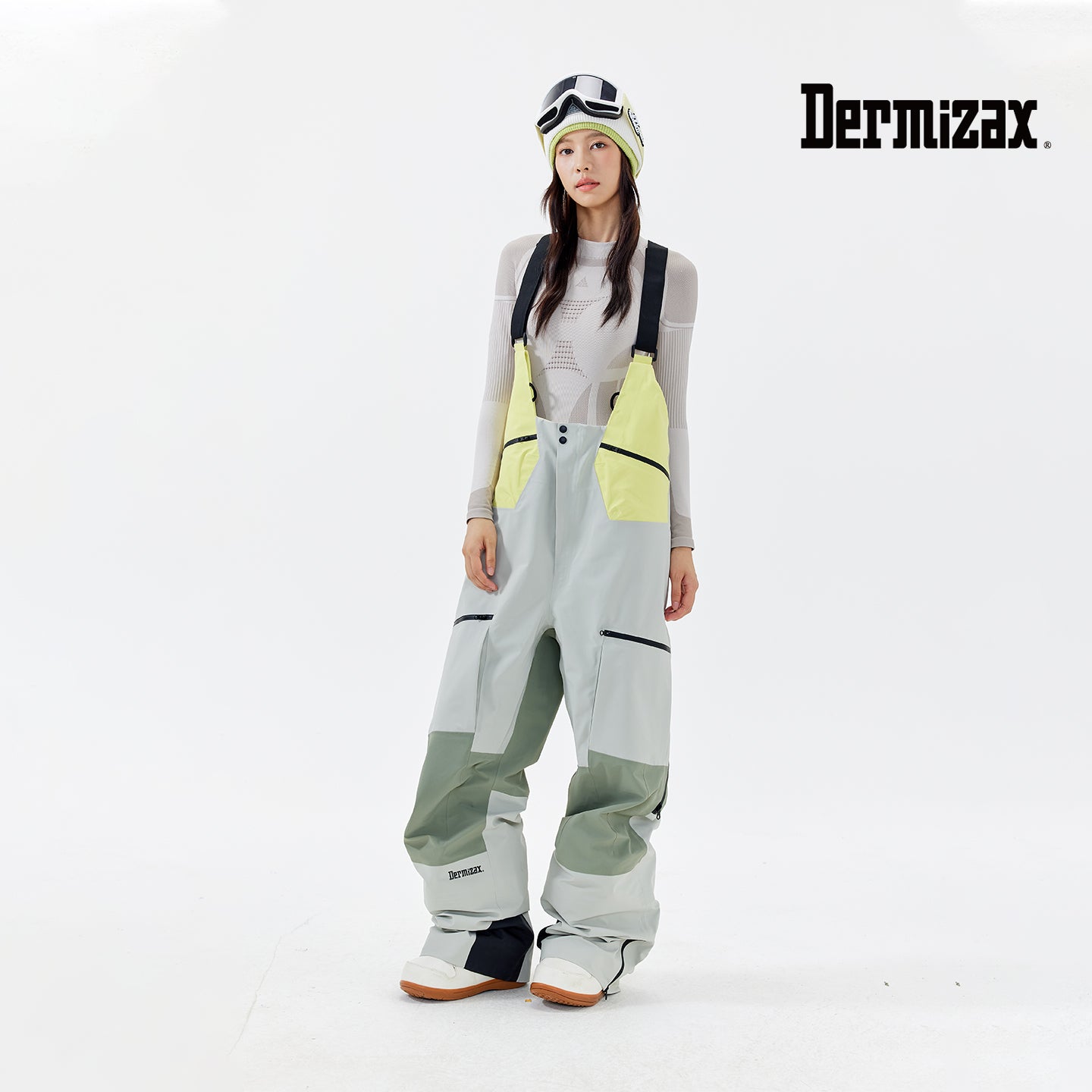 NANEND Dermizax High Mountain Professional Ski Belt Pants for Men and Women