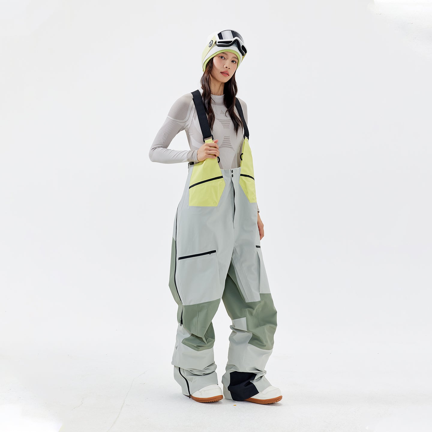 NANEND Dermizax High Mountain Professional Ski Belt Pants for Men and Women