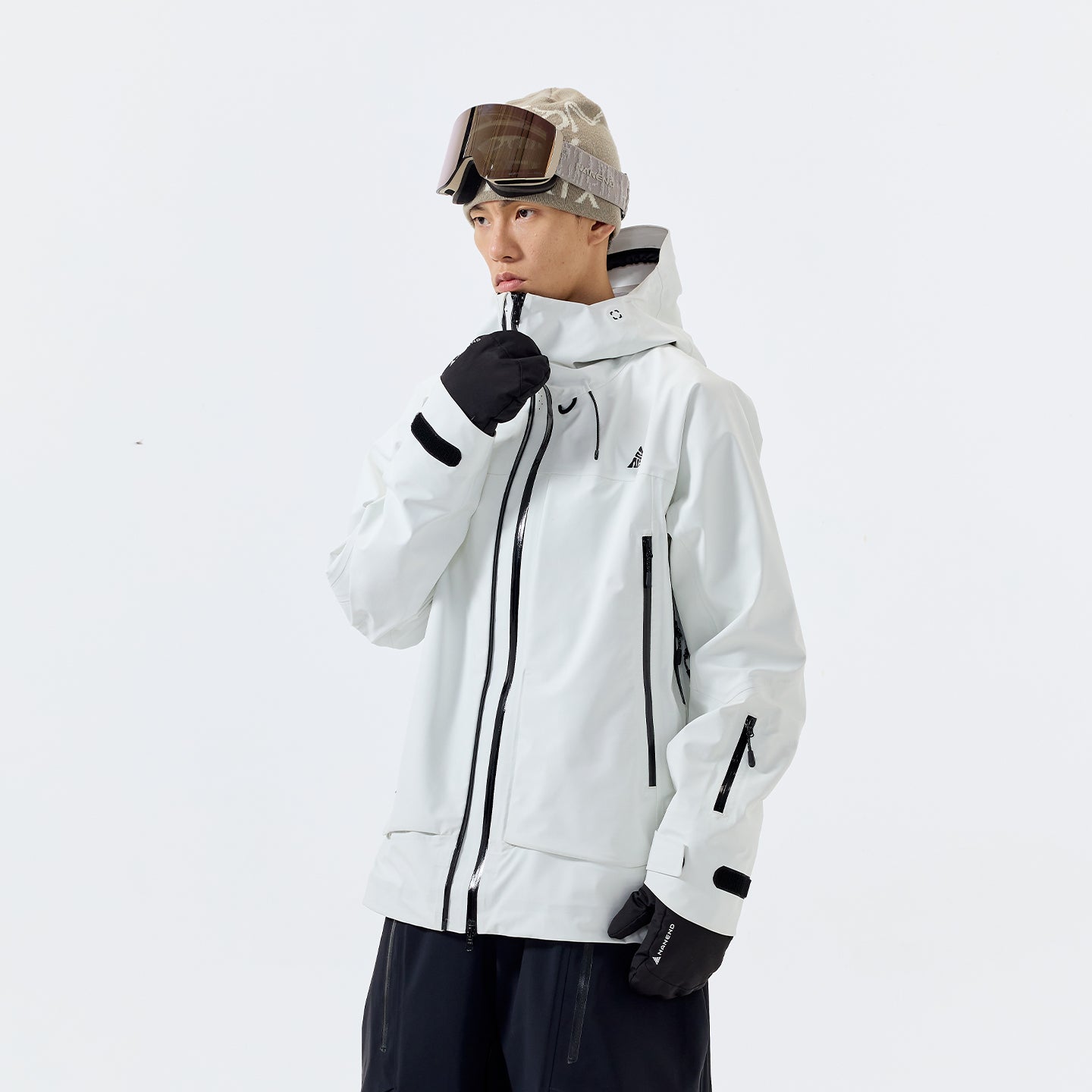 NANEND Skyline PRO Skianzug Damen 25 neue wasserdichte High-End 3L Hardshell Outdoor Top Jacke