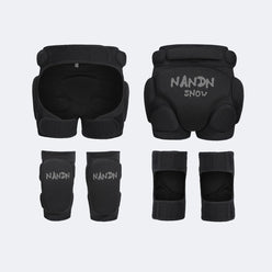 Protections hanches et genoux NANEND pour enfants, résistantes aux chutes, à usure rapide et avec rembourrage épais. 