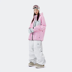 NANEND Color-blocked design professional waterproof and warm snow suit set
