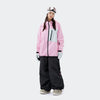 NANEND Color-blocked design professional waterproof and warm snow suit set