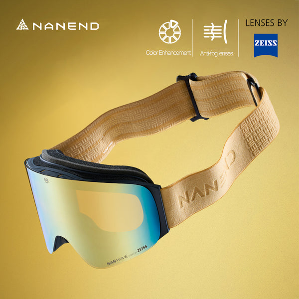 Nanend Zeiss ski goggles professional flip-up snow goggles single and double board goggles NG17Pro