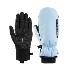 NANEND Women's ski gloves for single and double boards, waterproof and outdoor, professional-grade, wear-resistant