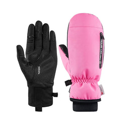 NANEND 3M Waterproof and abrasion-resistant inner fingerless ski gloves