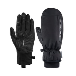 NANEND Women's ski gloves for single and double boards, waterproof and outdoor, professional-grade, wear-resistant