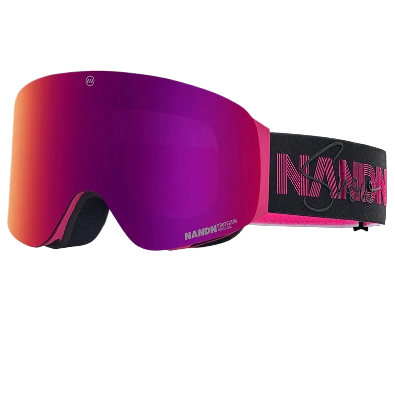 NANEND OTG Cylindrical breathable HD anti-fog flip-up ski goggles NG17