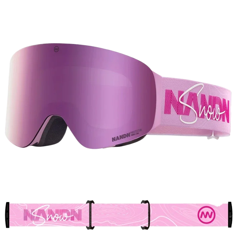 NANEND OTG Cylindrical breathable HD anti-fog flip-up ski goggles NG17