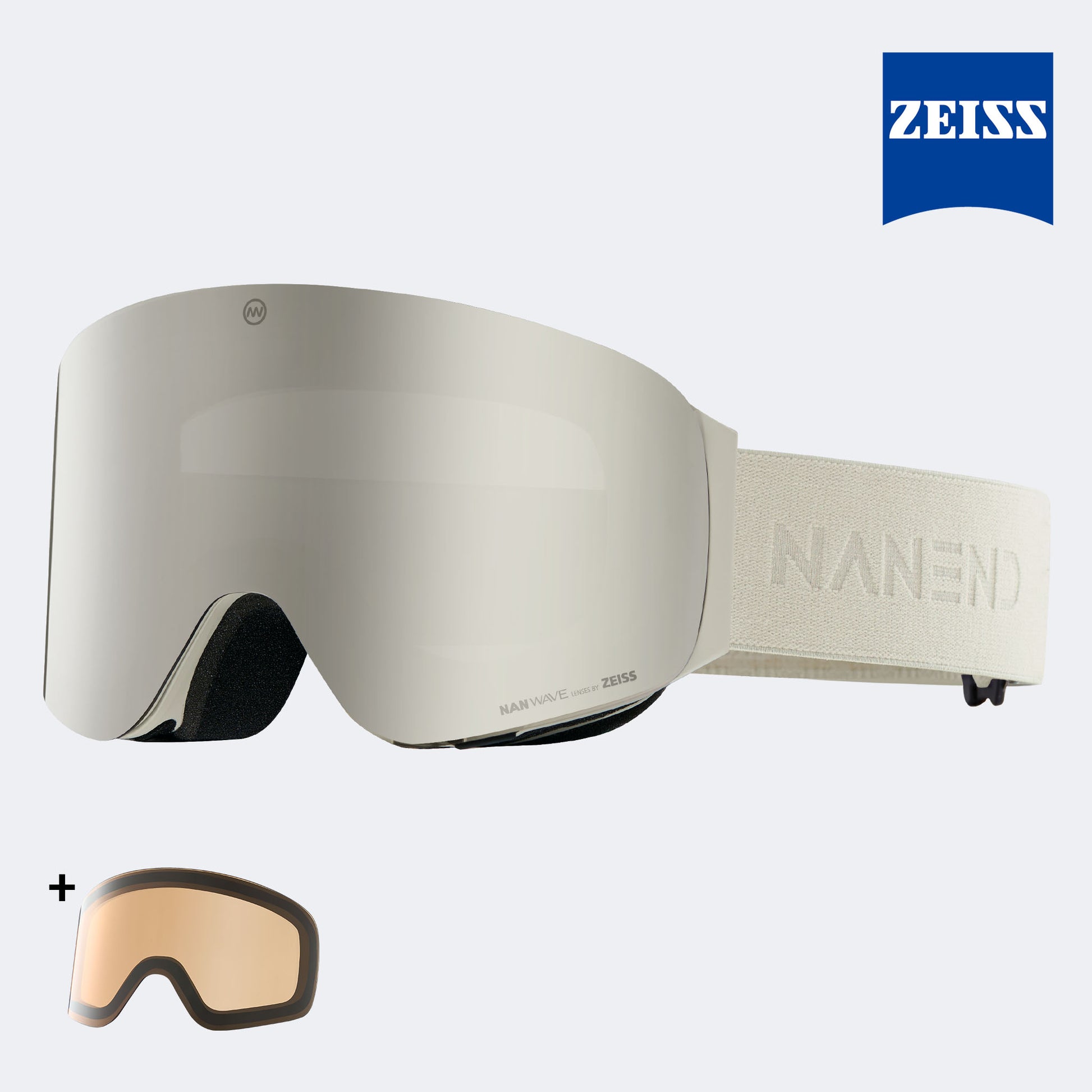 Smoky gray VLT 25% Zeiss lunettes HD + Zeiss Lentilles de nuit