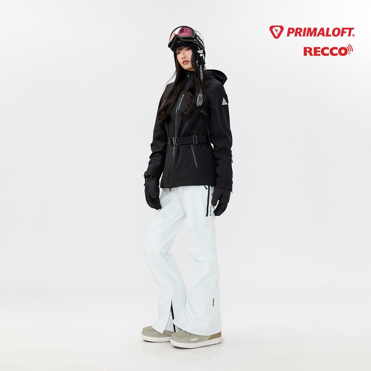 NANEND Women's Sweetspot Slim Fit Flare Ski Suit Set