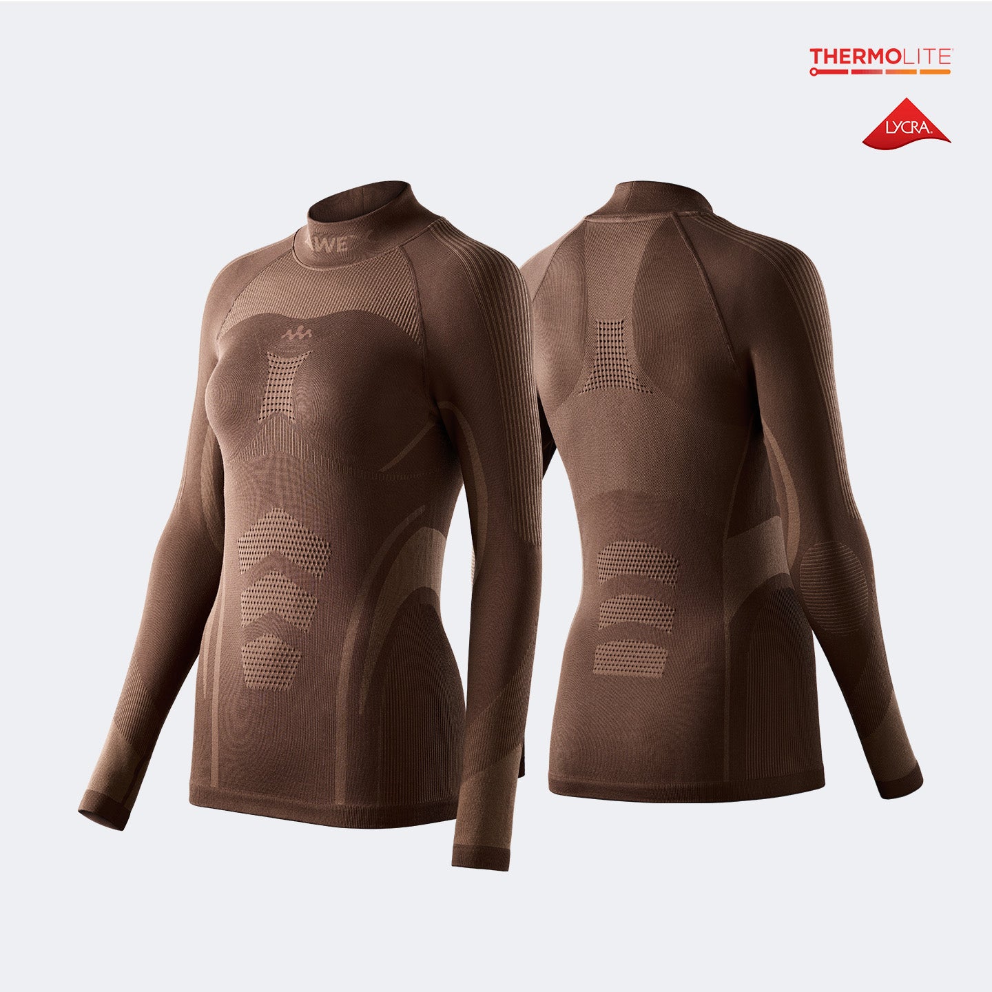 NANEND & AWEX Collaboration Superfine Merino Wool Warm and Quick-Drying Ski Jacket for Women