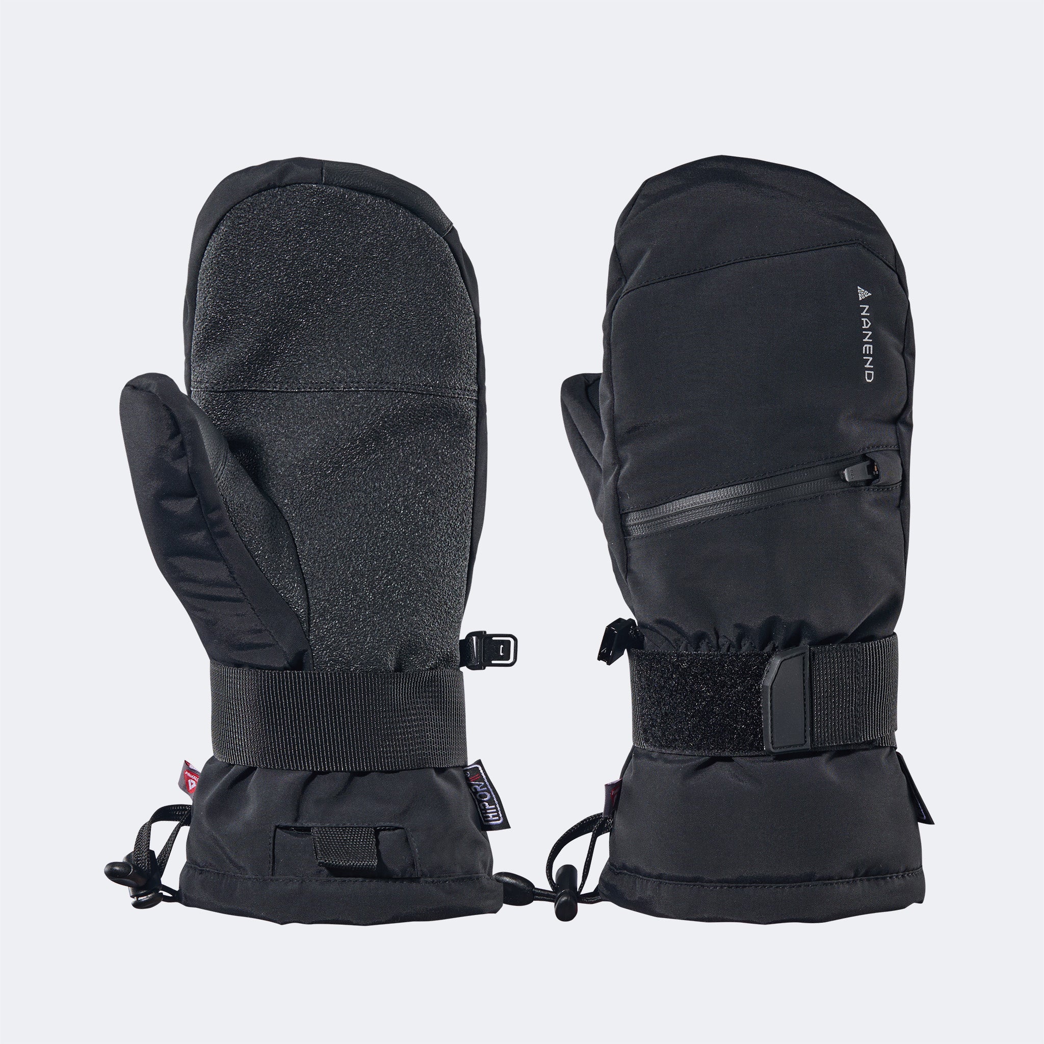 NANEND Herren-Skihandschuhe mit integriertem Schutz (25 Jahre Haltbarkeit), Gold Label P, Baumwolle, Kevlar, professionell und warm 