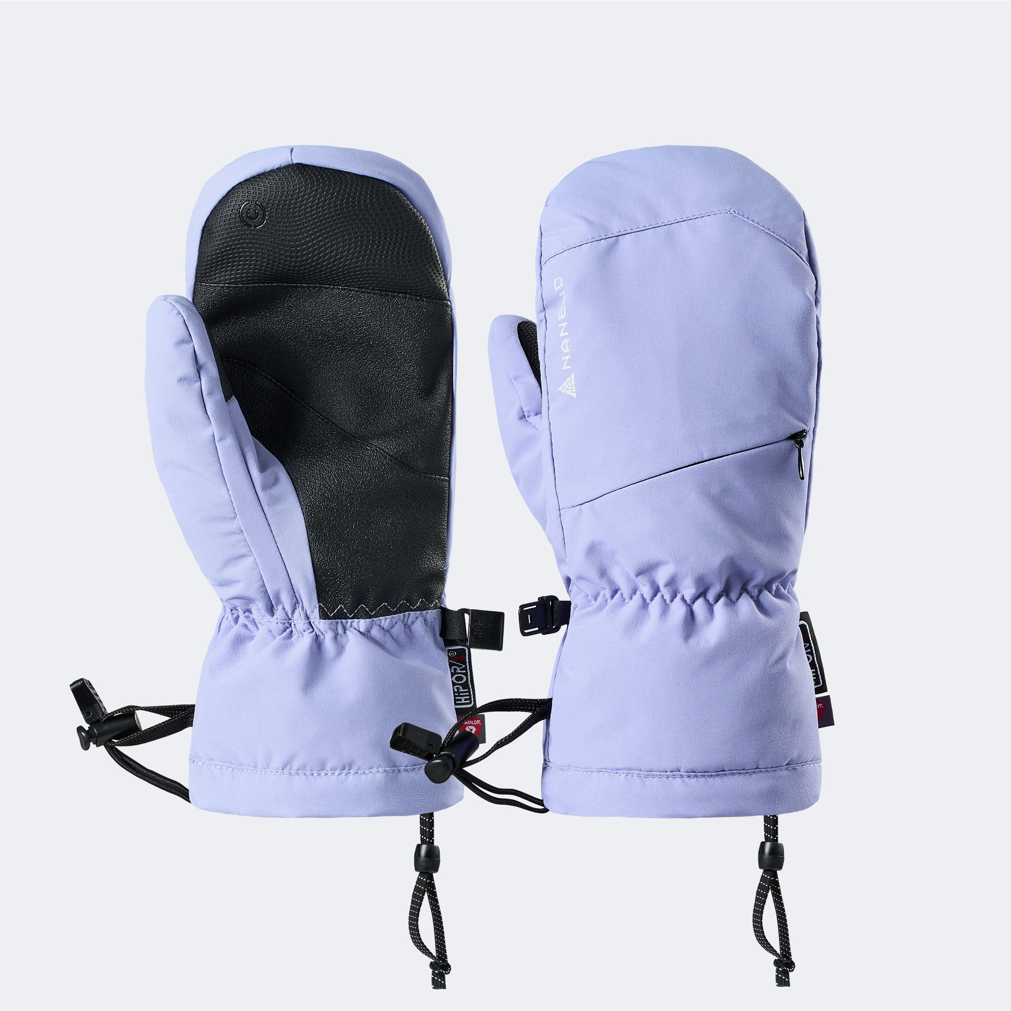 Gold Primaloft® Waterproof Thermal Ski Gloves – Wear-Resistant