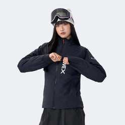 Black Top - Women's fitted Waist