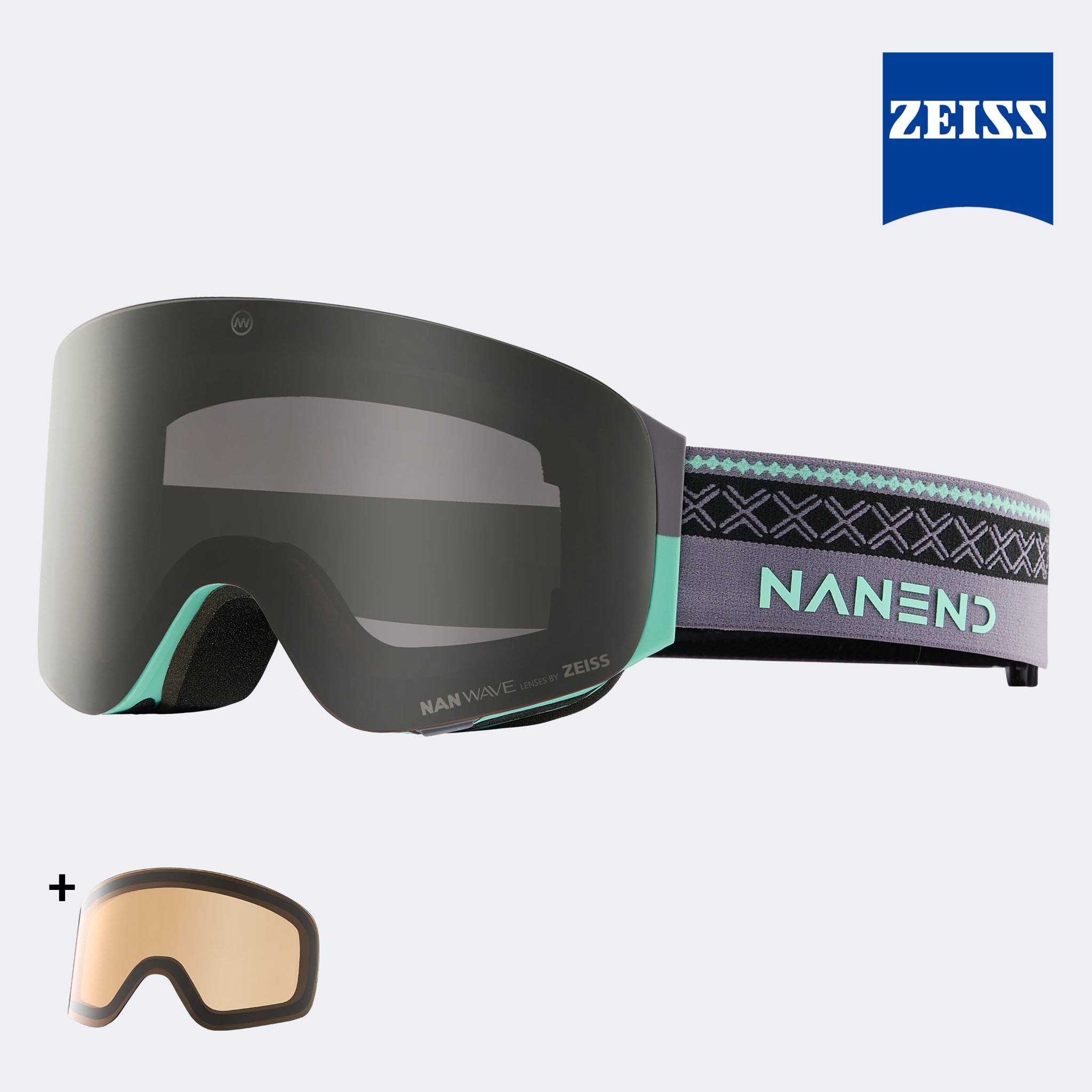 NANEND Lightning Dual Lens Flip-top Ski Goggles - NG17pro