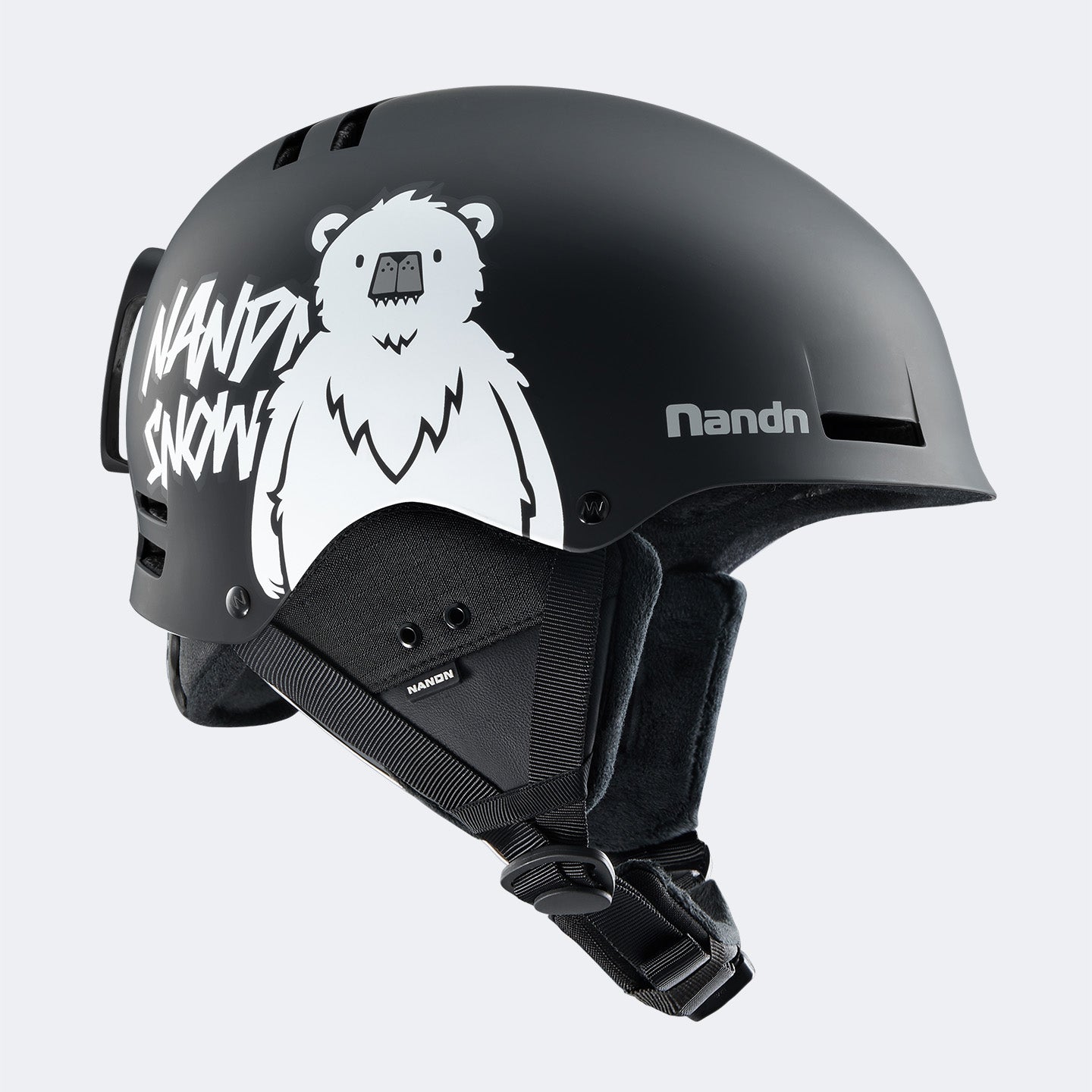 NANEND Small brim, warm and shockproof ski helmet NT30