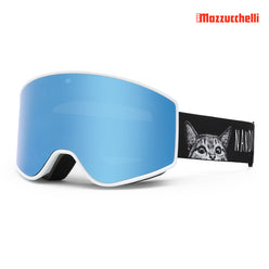 NANEND Cylindrical anti-fog inner layer Mazzucchelli lens ski goggles NG11