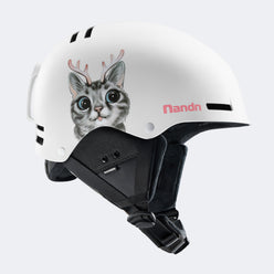 Warm and impact-resistant ski helmet NT30II