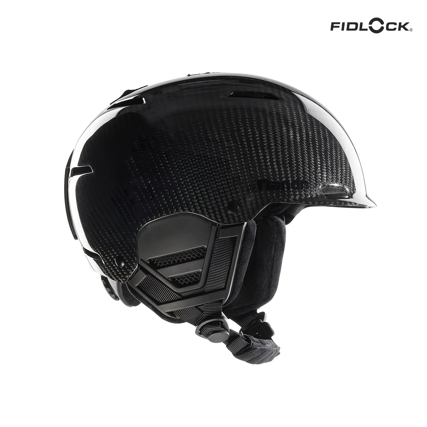 NANEND Adjustable Ventilation II Carbon Fiber Ski Helmet NT32