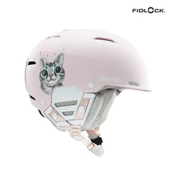 NANEND Carbon Fiber Ski Helmet for Women and Men