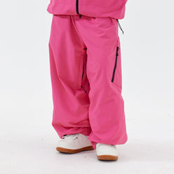 NANEND Skyline Locker sitzende, wasserdichte, professionell verstärkte Damen-Snowboard- und Skihose 