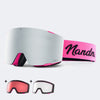 Three-lens all-weather magnetic Ski Goggles NG19