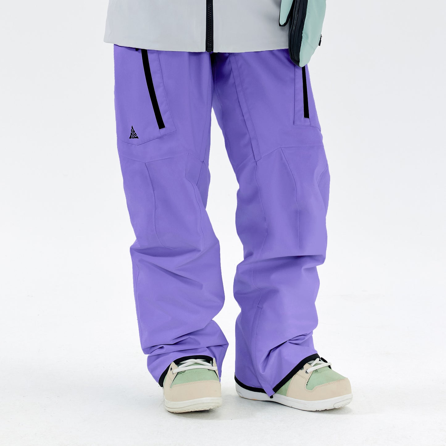 NANEND P Wasserdichte Baumwoll-Skihose für Herren mit RECCO. 