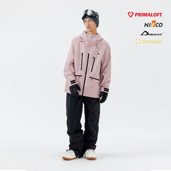 NANEND PRIMALOFT Cotton-Filled Windproof Waterproof Warm Snowsuit Set - Unisex