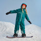 NANEND Warm & Waterproof Children's One-Piece Ski Suit for Boys and Girls