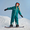 NANEND Warm & Waterproof Children's One-Piece Ski Suit for Boys and Girls