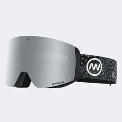 NANEND Magnetische Doppelschicht-Antibeschlag-Skibrille UV400 für Erwachsene. 