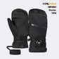 NANEND Cordura durable adjustable ski gloves with rotating buttons