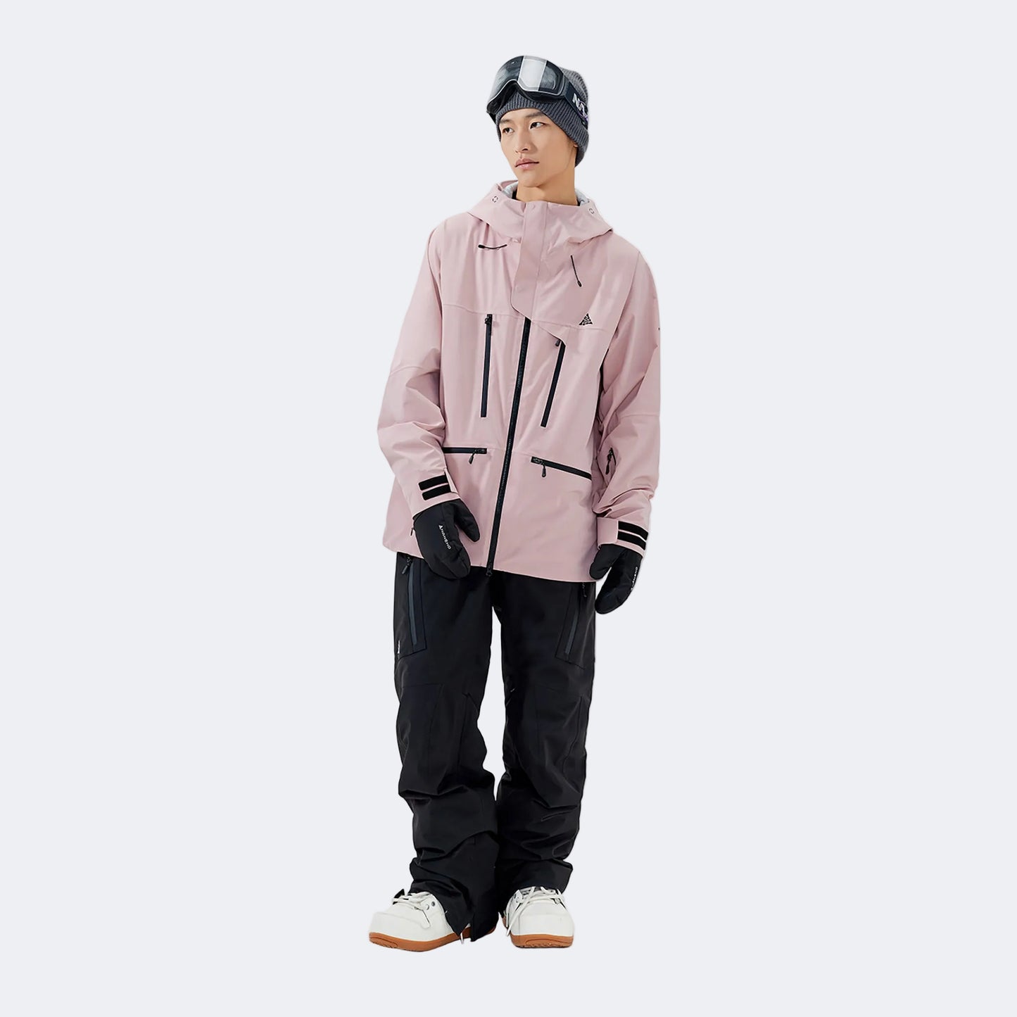 NANEND 25 Neuer winddichter, wasserdichter und warmer Snowboardanzug aus Baumwollmischgewebe für Damen und Herren 