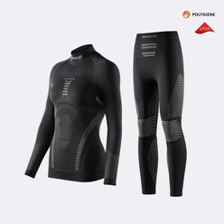 NANEND Professional Lycra Compression Ski Set for Men and Women-Insulated Basic Layer Quick-Drying