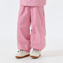 NANEND Skyline Locker sitzende, wasserdichte, professionell verstärkte Damen-Snowboard- und Skihose 