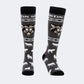 Kids Thermal Extra-Long Thickened Ski Socks with Cartoon Print