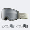 Color-changing push-top defogger Ski Goggles NG22max