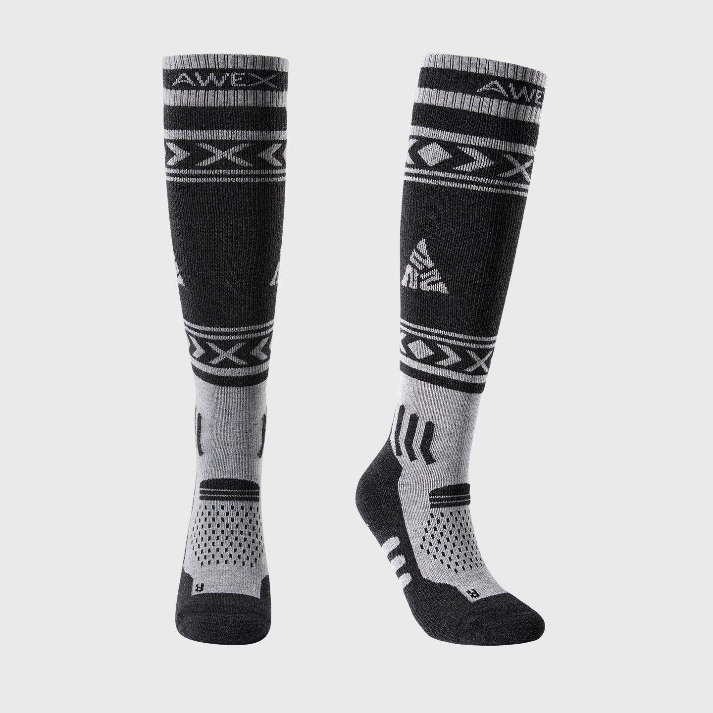 NANEND & AWEX Collaboration Merino Wool Warm Sports Socks
