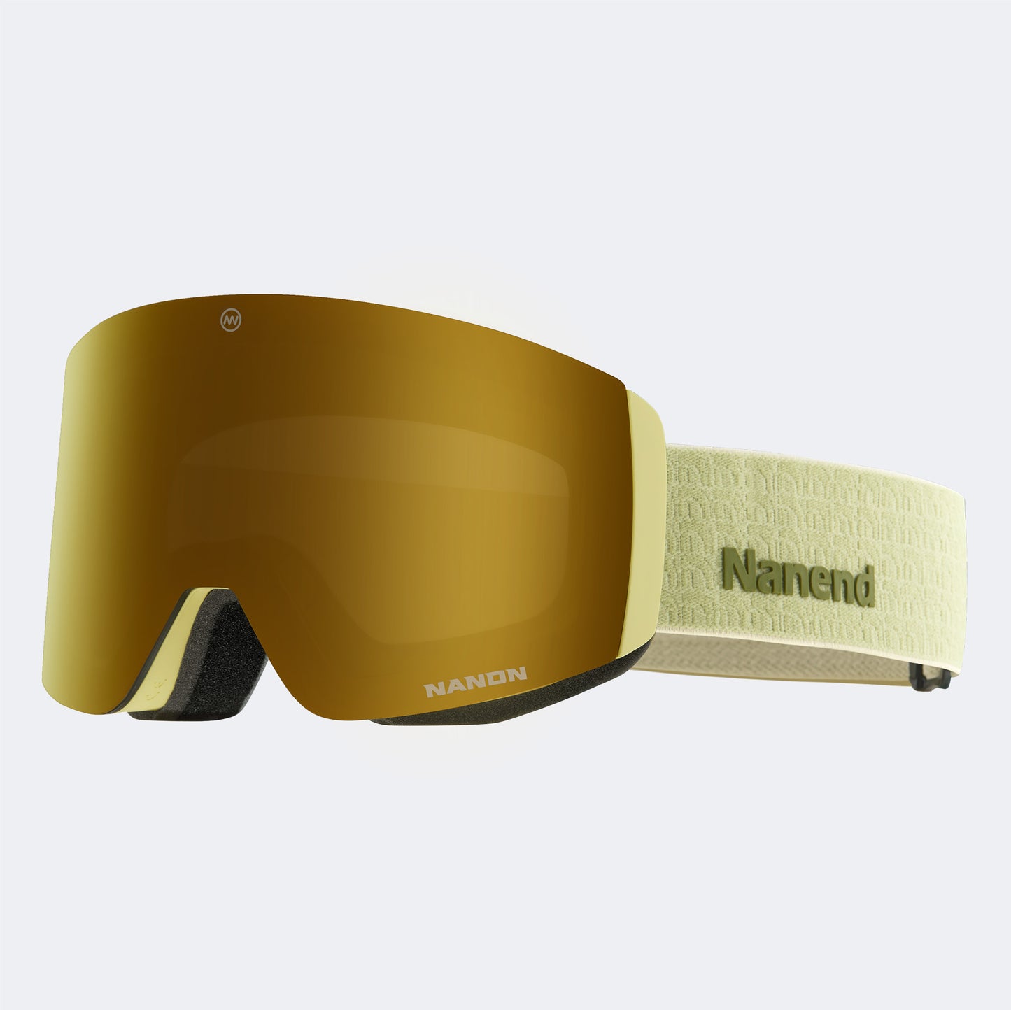 NANEND Magnetische Doppelschicht-Antibeschlag-Skibrille UV400 für Erwachsene. 