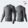 NANEND & AWEX Collaboration Merino Wool Ski Quick-Drying Jacket with Gradient Compression and Knitzone X Style for Men