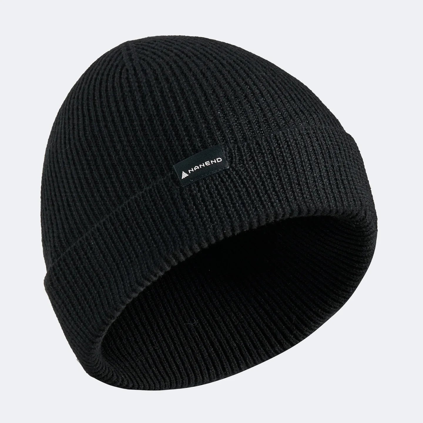 NANEND New Merino wool blend warm and breathable plain knit ski beanies