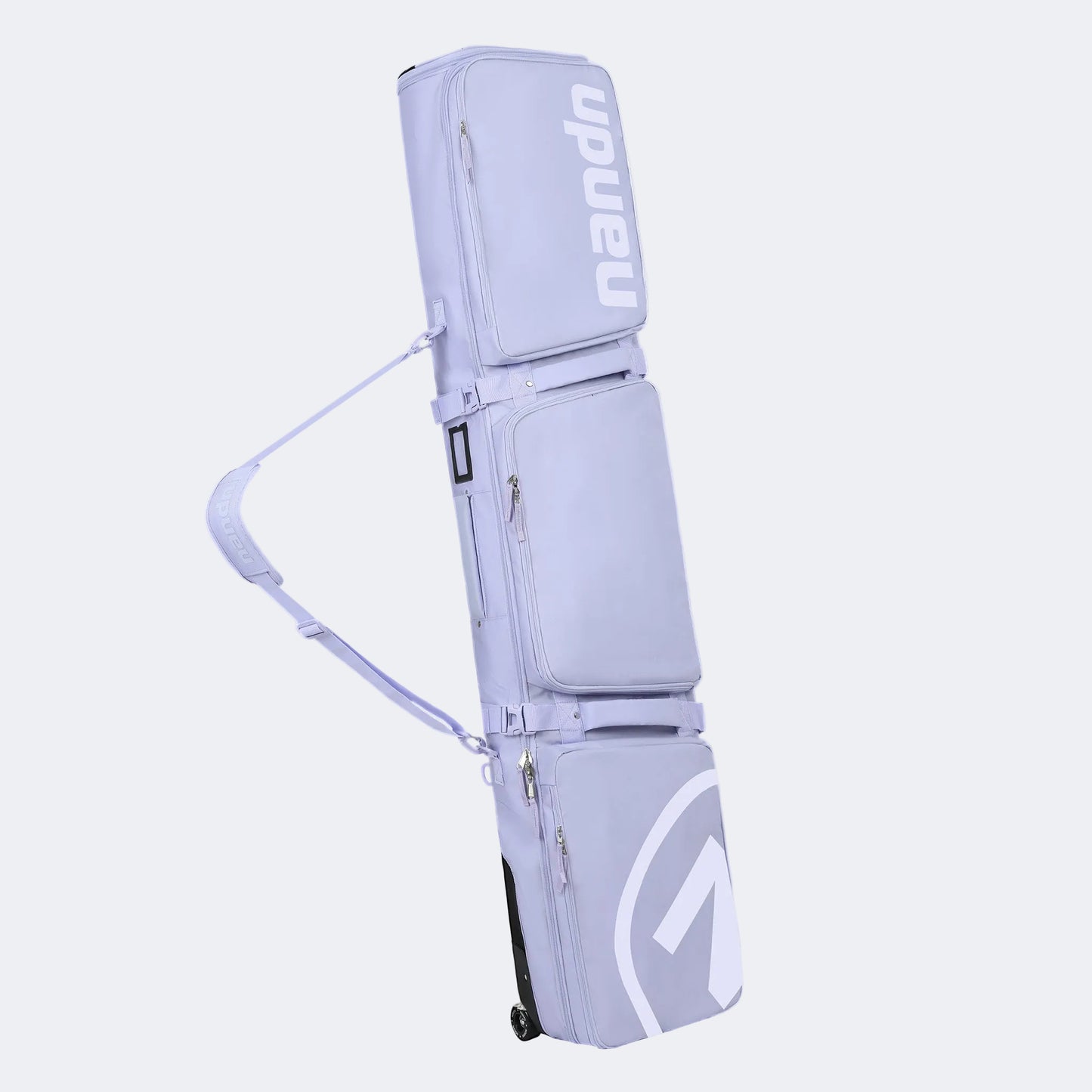 Large-Capacity Rolling Ski & Snowboard Bag with Wet-Dry Separation